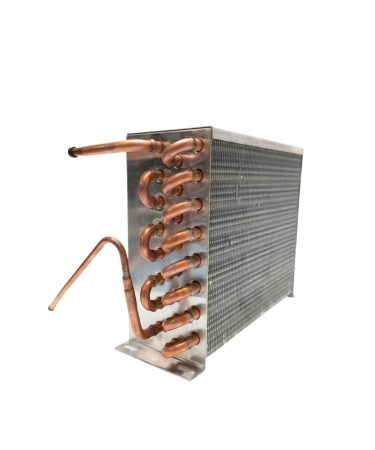 Condensador aletado cobre - aluminio de aire forzado para 1/3 hp